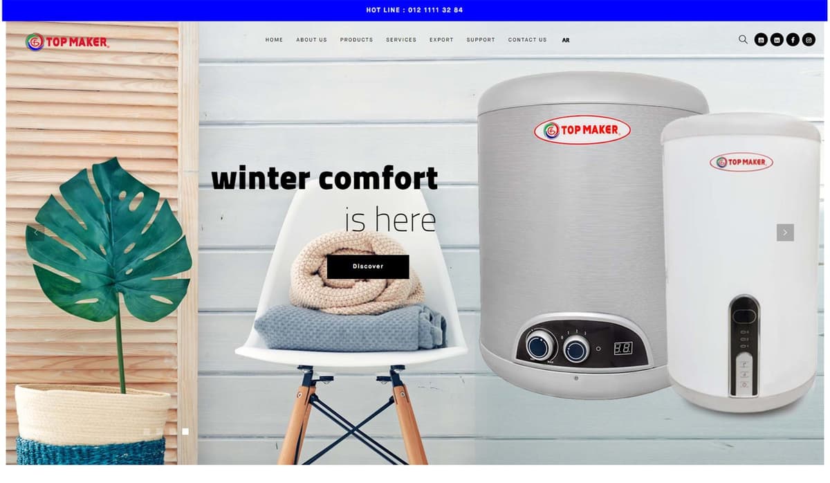 WordPress WooCommerce Store for Appliance Brand