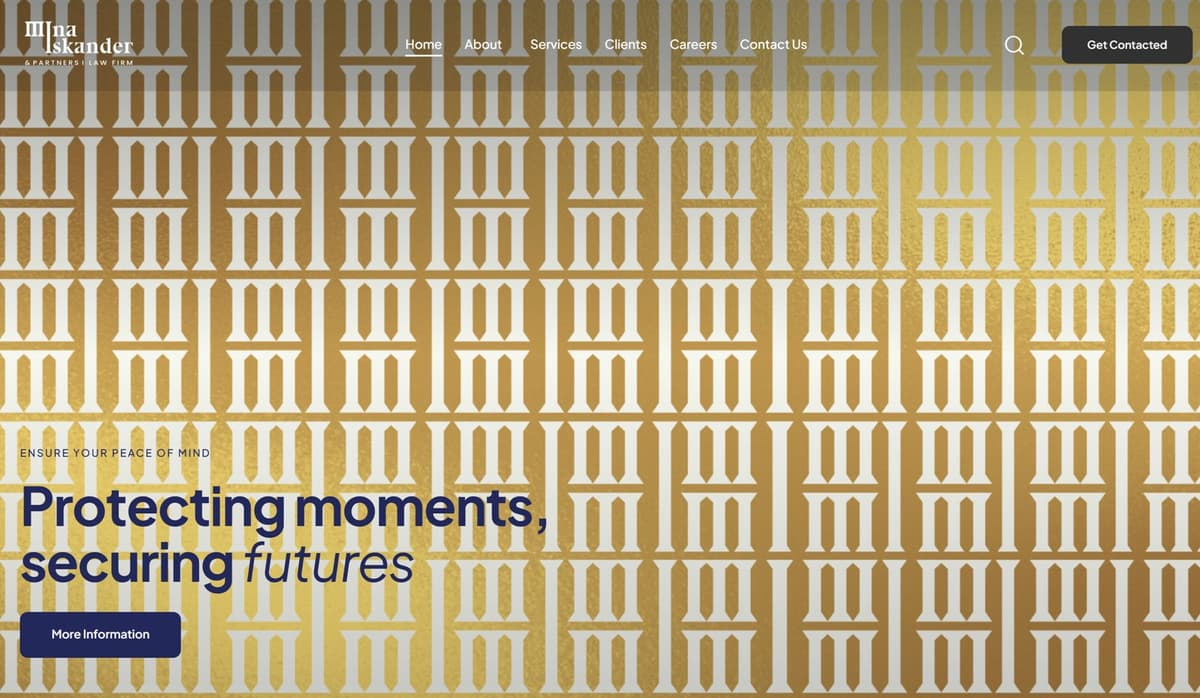 WordPress Website for Law Firm