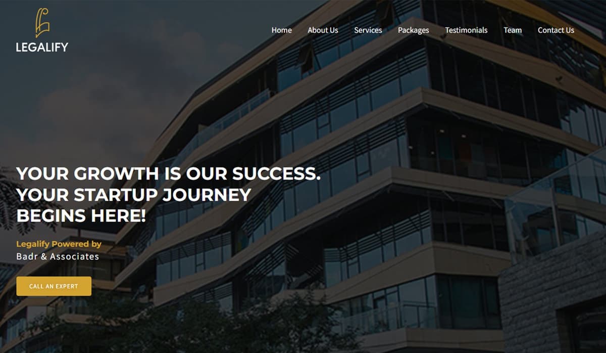 WordPress Website for Legal Services