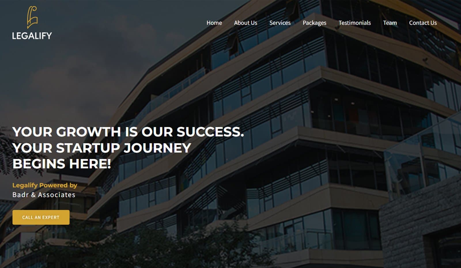 WordPress Website for Legal Services