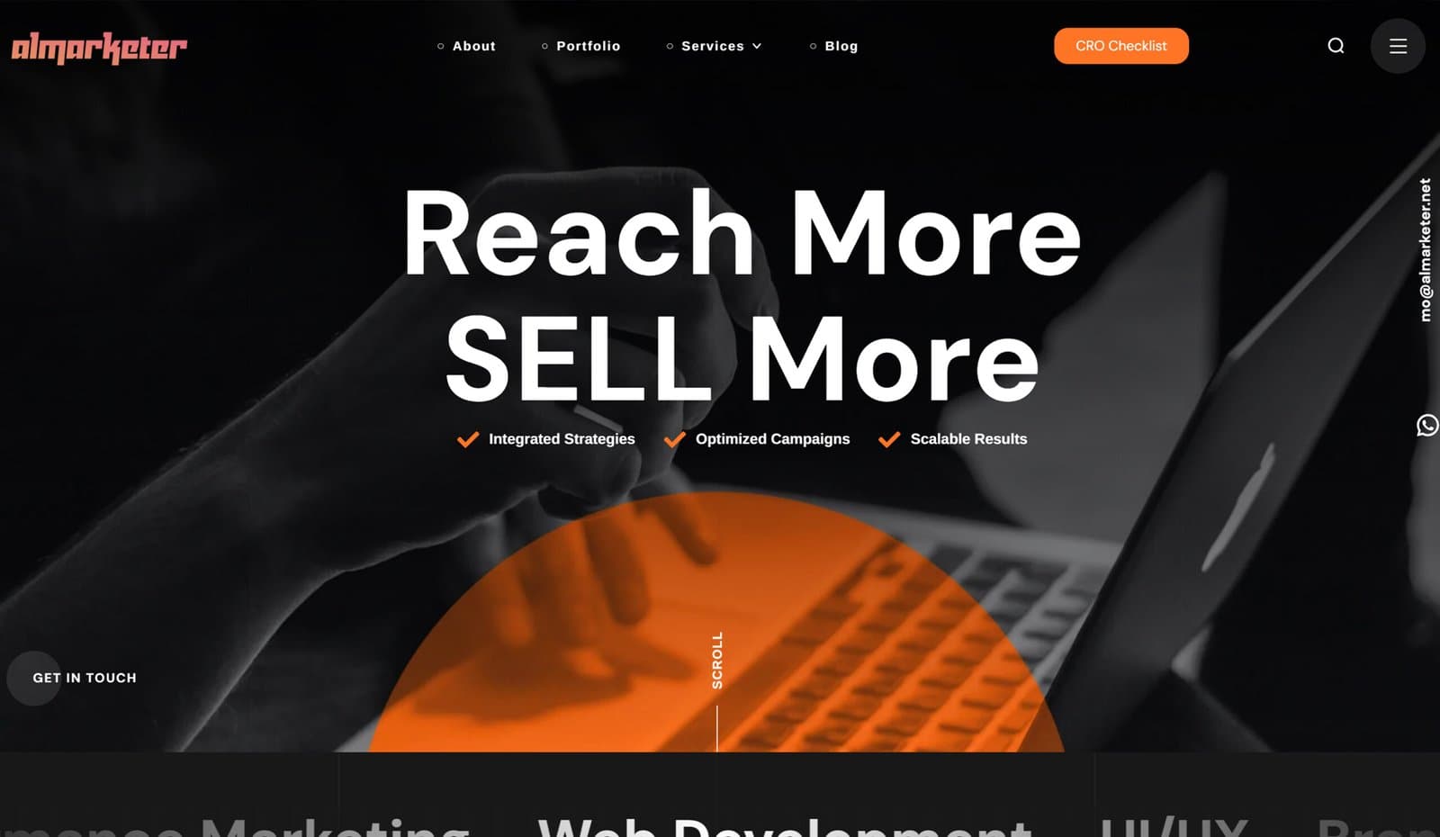 Website for Digital Marketing Agency