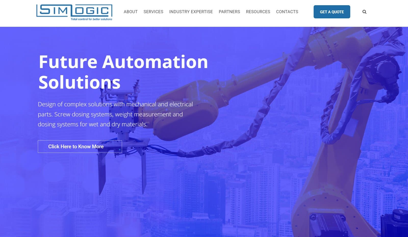SIMLOGIC Technical Automation Hub